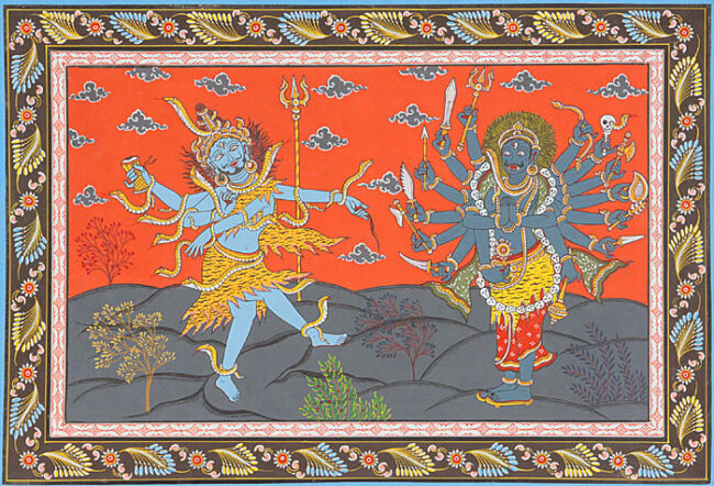 Virabhadra et Shiva